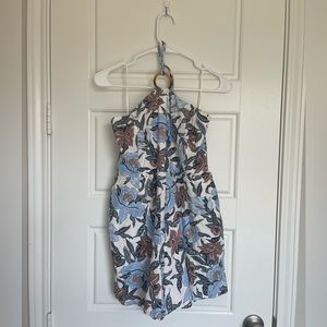 Old navy O-ring halter top romper - size M. NWT - never worn